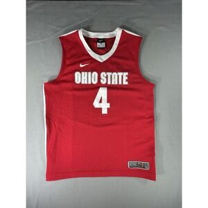 Nike Elite NCAA Ohio State College Basketball Jersey Size Youth Large